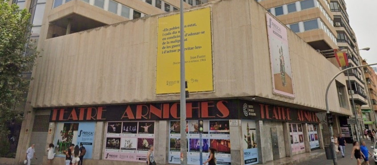 Imagen de archivo del Teatro Arniches de Alicante