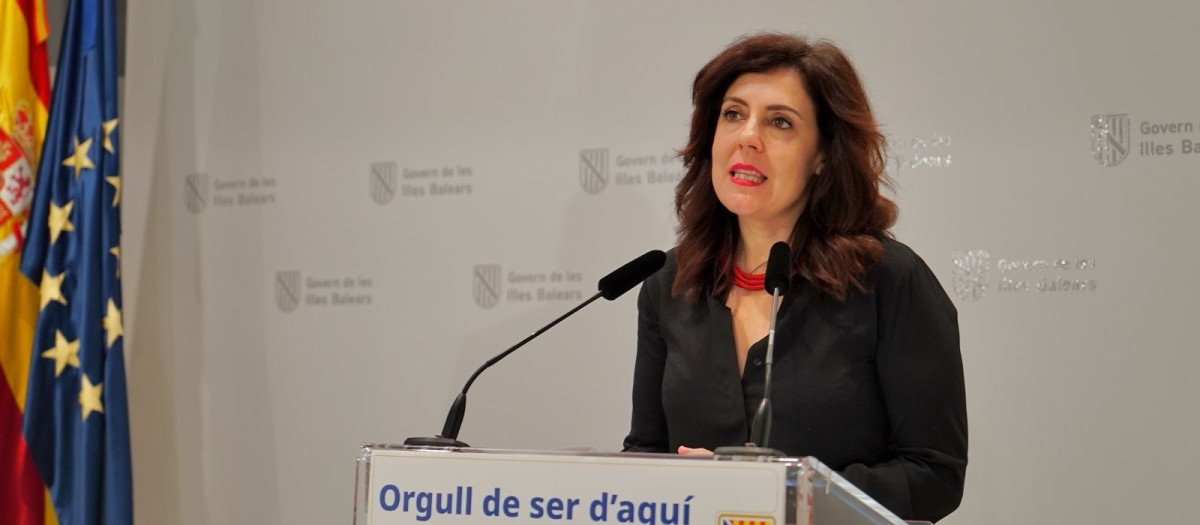 Consellera de Familias, Bienestar Social y Atención a la Dependencia, Sandra Fernández