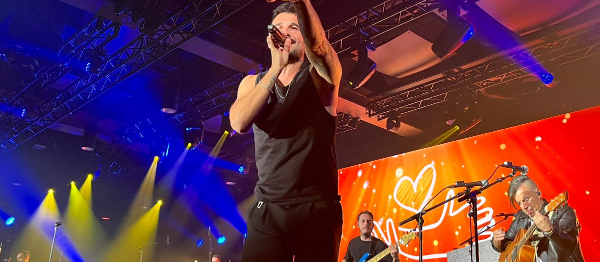 Imagen del concierto de Antoñito Molina