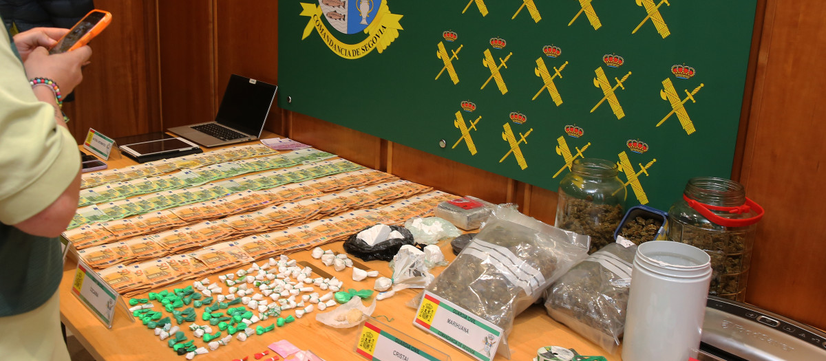 Operación de la Guardia Civil en Segovia