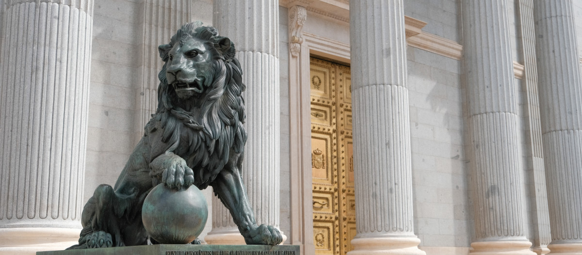 Fachada del Congreso de los Diputados