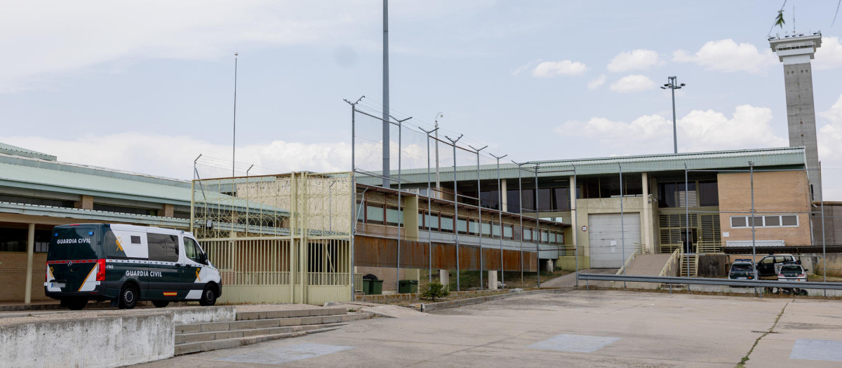 La entrada de la cárcel de Soto del Real
