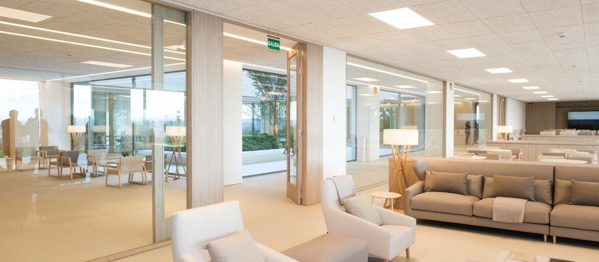 Instalaciones de una residencia de las impulsadas por la Fundación Amancio Ortega.

XUNTA DE GALICIA / Europa Press
27/11/2025