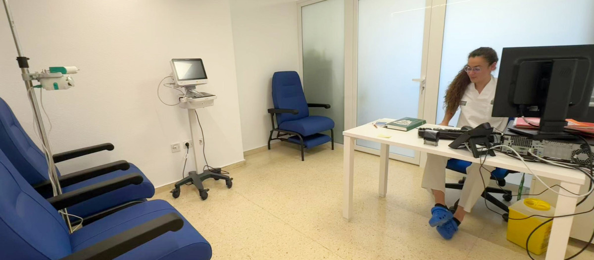 Imagen de archivo de atención en un centro hospitalario de Valencia.