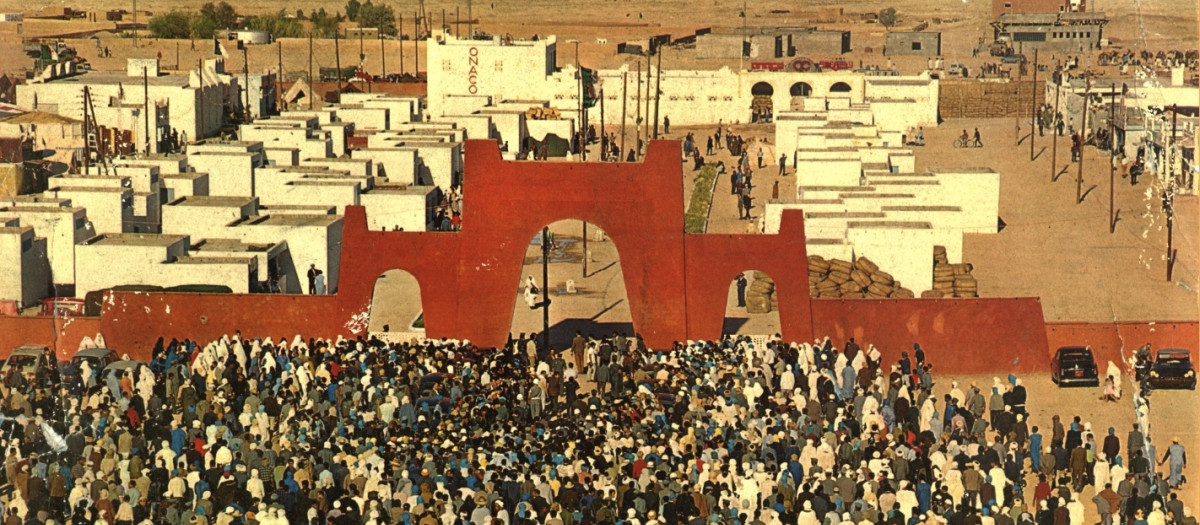 Panorámica de Tinduf en 1970