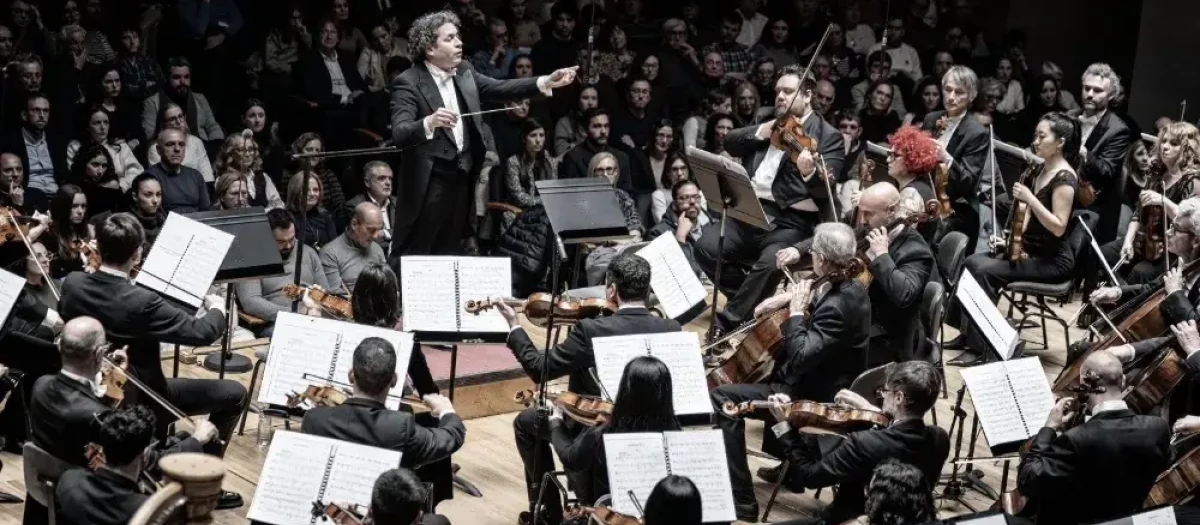 Imagen de archivo del director Gustavo Dudamel