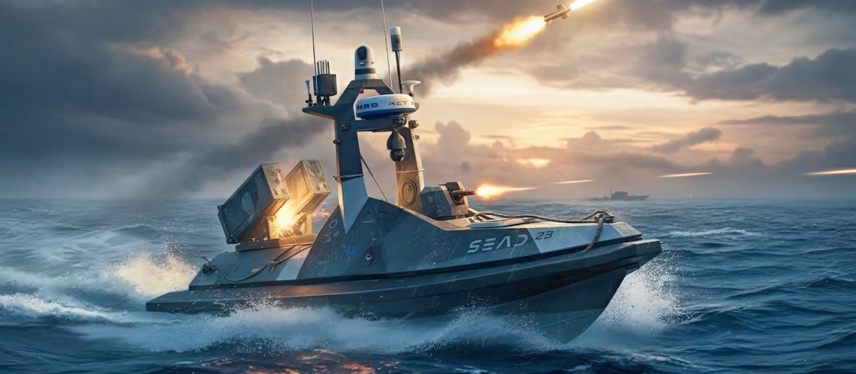 El Sead 23 es un dron marino de fabricación española, desarrollado por la empresa gallega Seadrone