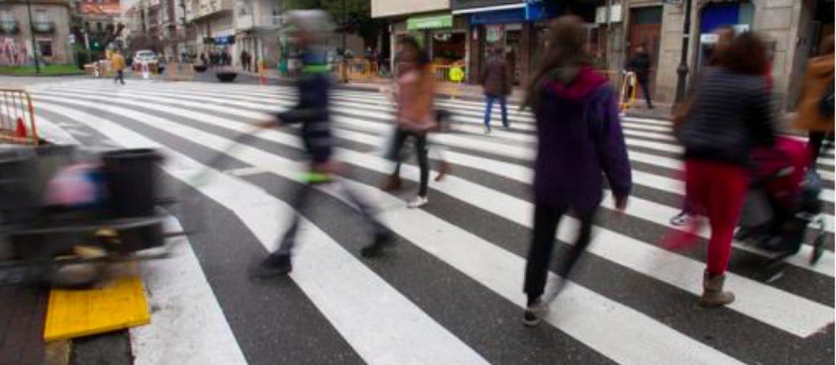 El paso de peatones más grande de España está en este municipio gallego