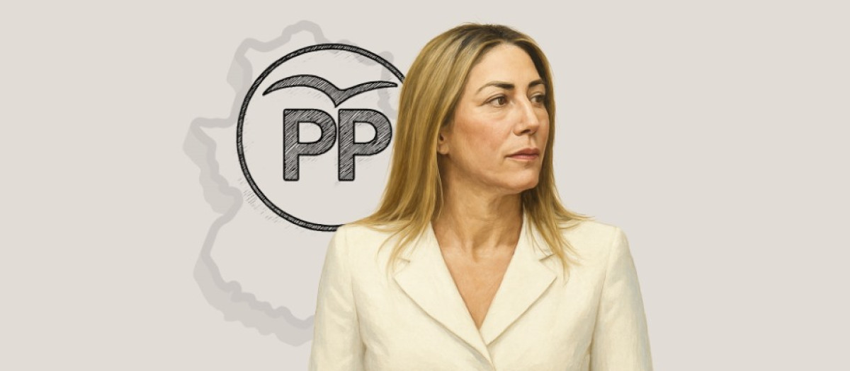 La presidenta de Extremadura y candidata del PP, María Guardiola