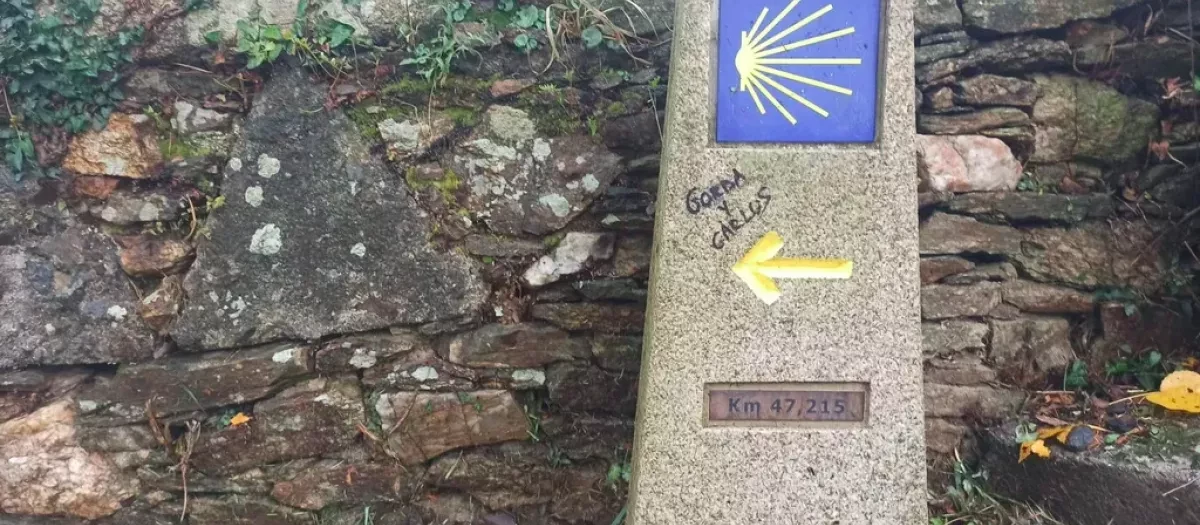 Señalización del Camino de Santiago
