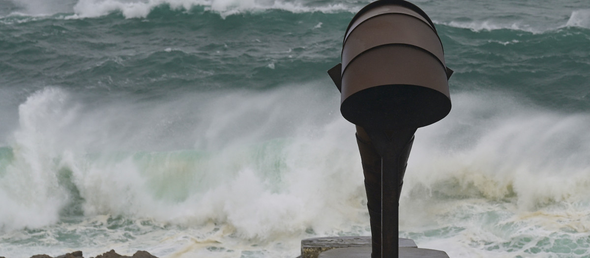 Alerta naranja en Galicia por viento y temporal costero