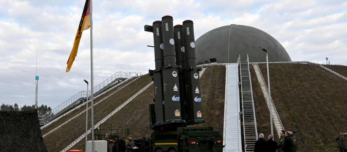 Sistema de defensa antimisiles de fabricación israelí Arrow 3 instalado en Alemania