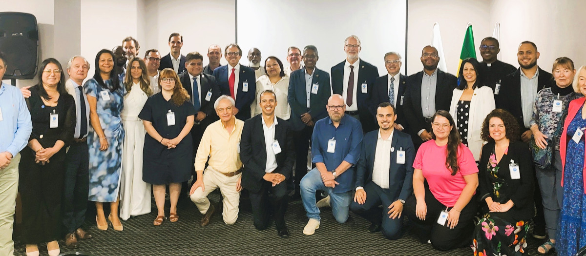 Los principales dirigentes de la Sociedad de San Vicente de Paúl