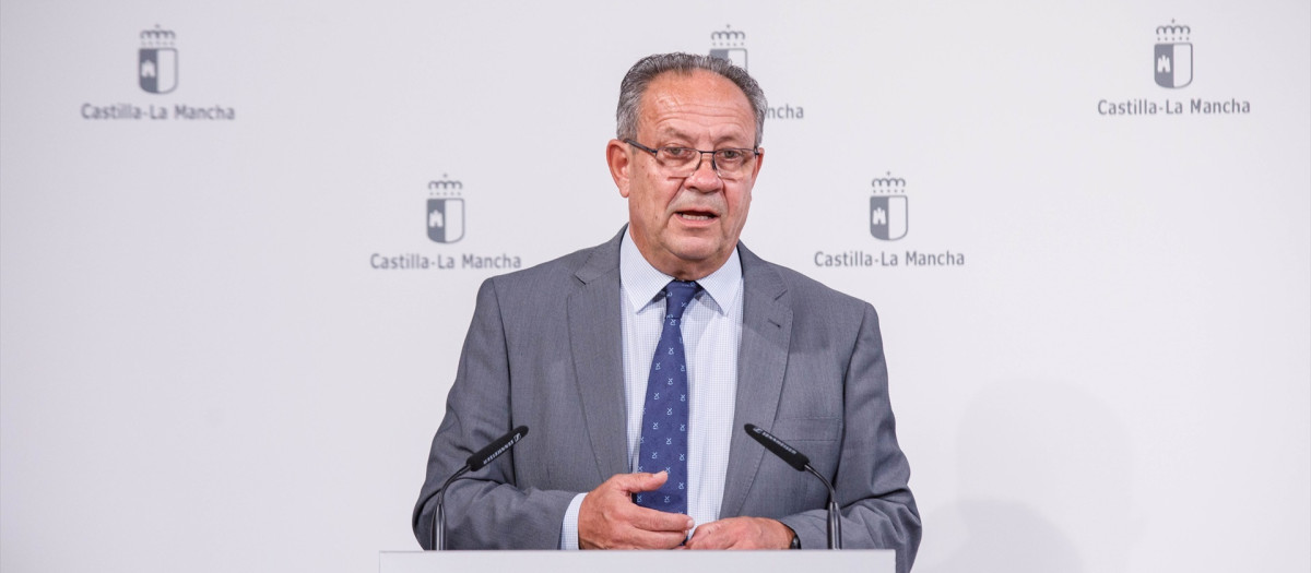 El consejero de Hacienda, Administraciones Públicas y Transformación Digital, Juan Alfonso Ruiz Molina