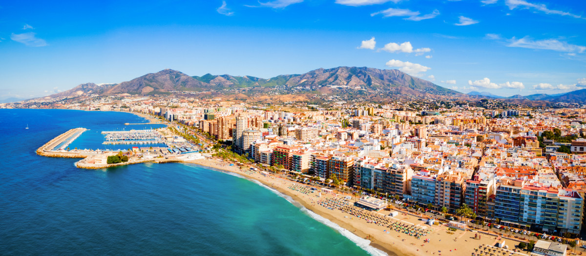 Playa de Fuengirola, en el corazón de la Costa del Sol