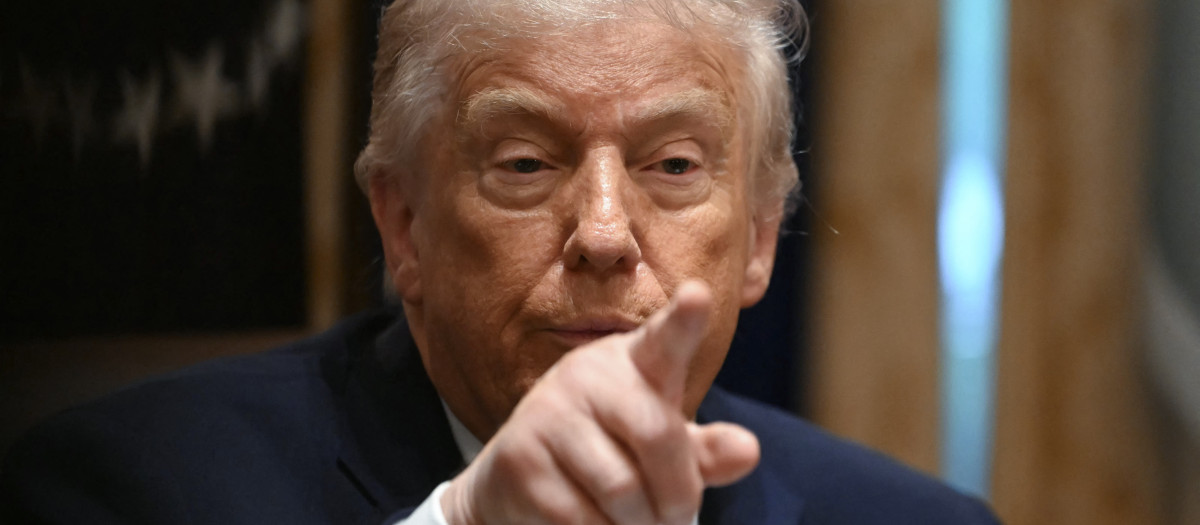 El presidente estadounidense, Donald Trump