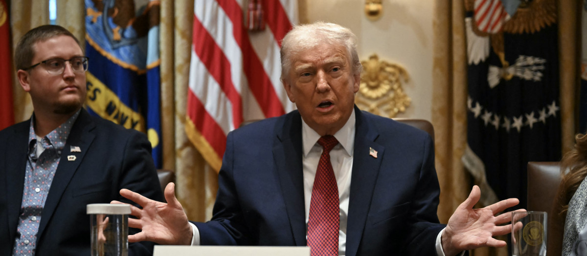 El presidente estadounidense, Donald Trump