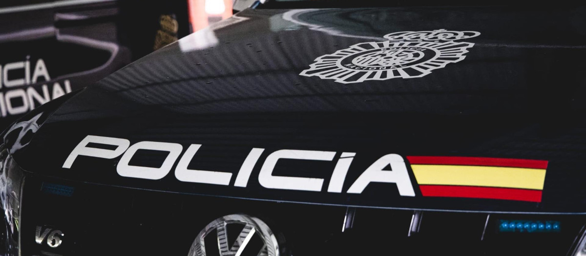 Un vehículo de la Policía Nacional, en una imagen de archivo