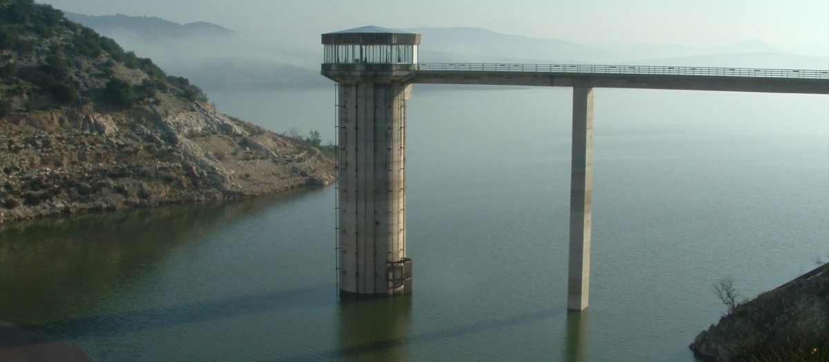 Embalse de Guadalcacín, en la provincia de Cádiz