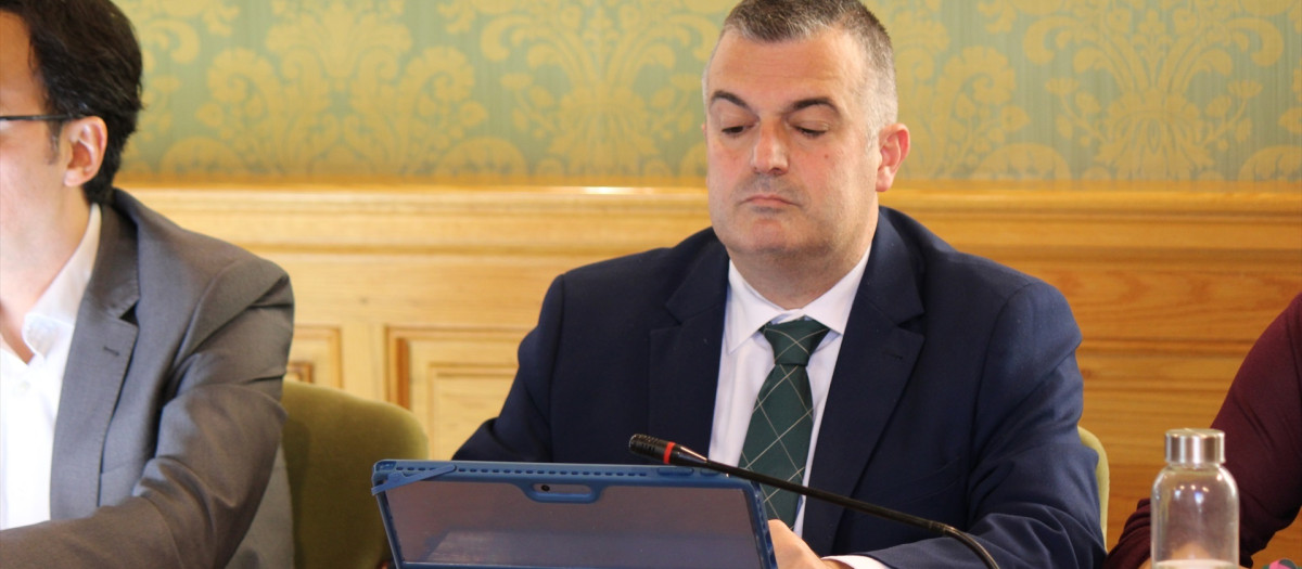 El portavoz del Grupo Municipal Popular en el Ayuntamiento de Cuenca, Álvaro Barambio