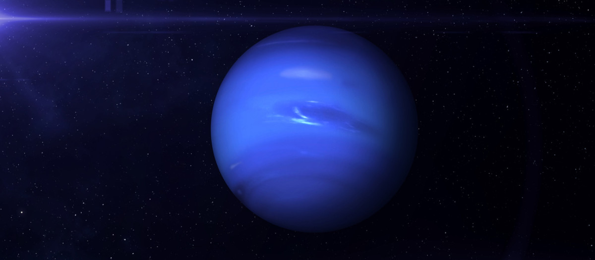 Ilustración de Neptuno