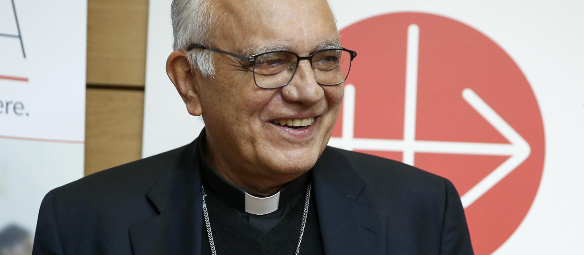 El cardenal venezolano Baltazar Porras en Madrid (foto de archivo 2020)