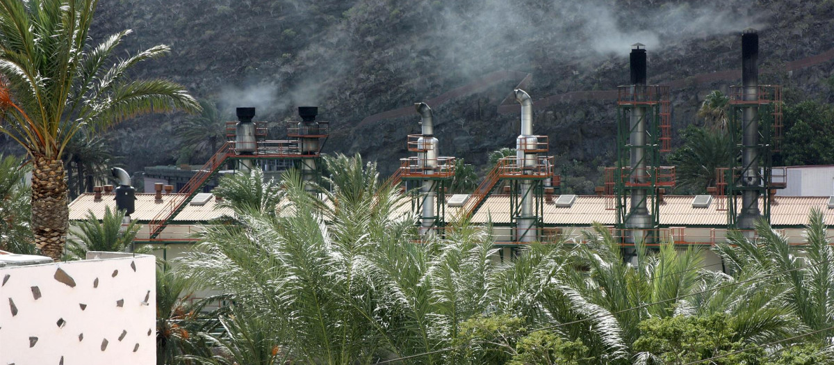 La estación central de Unelco en San Sebastián de la Gomera