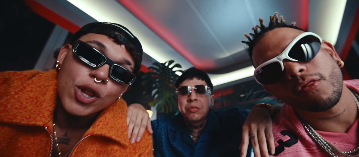 Un fotograma del videoclip de 'La Plena'