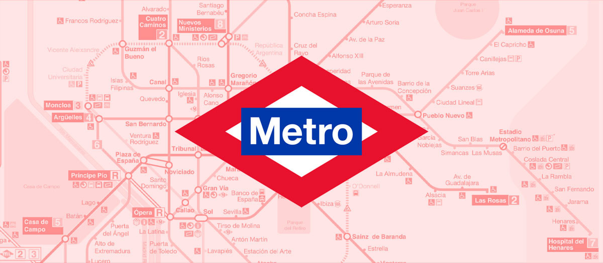 Nuevo mapa de Metro de Madrid