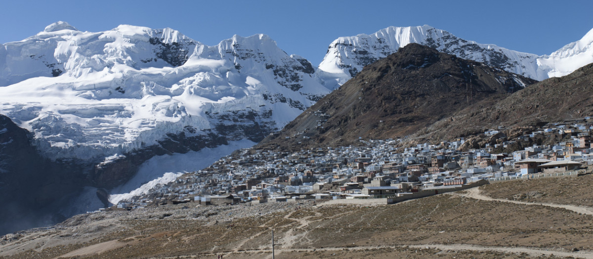 La ciudad más alta del mundo, a más de 5.000 metros sobre el nivel del mar.