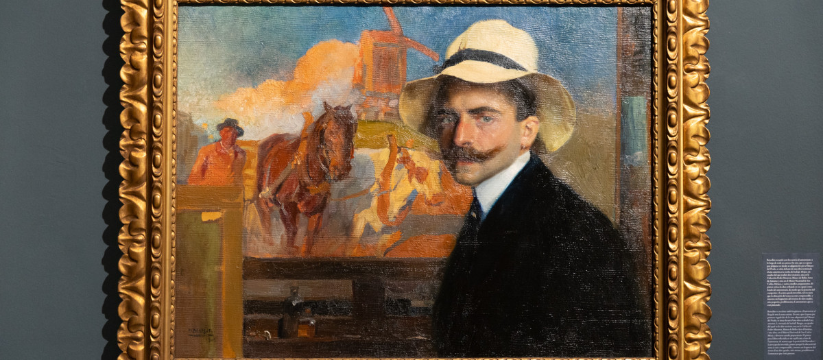 Imagen de una de las obras que forman parte de la exposición