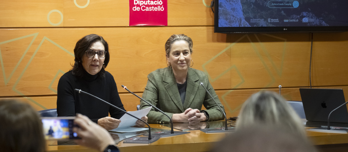 Imagen de la presentación de la campaña de campings de la Diputación de Castellón