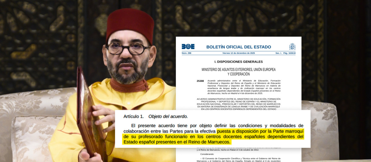 Mohamed VI y el acuerdo publicado en el BOE