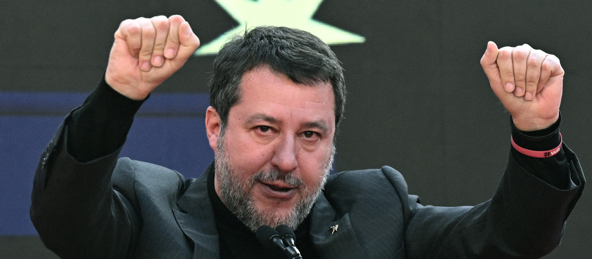 Matteo Salvini, vicepresidente italiano