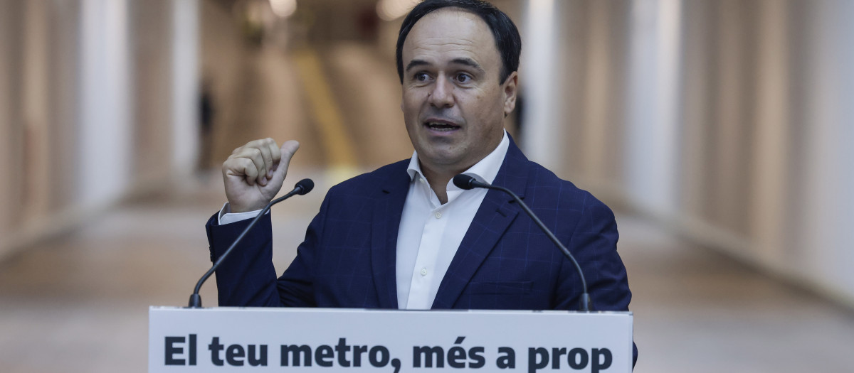 Imagen del presidente de la Generalitat, Juanfran Pérez Llorca