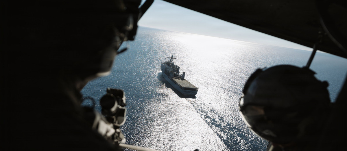 Despliegue militar de Estados Unidos en aguas del Caribe, frente a las costas de Venezuela