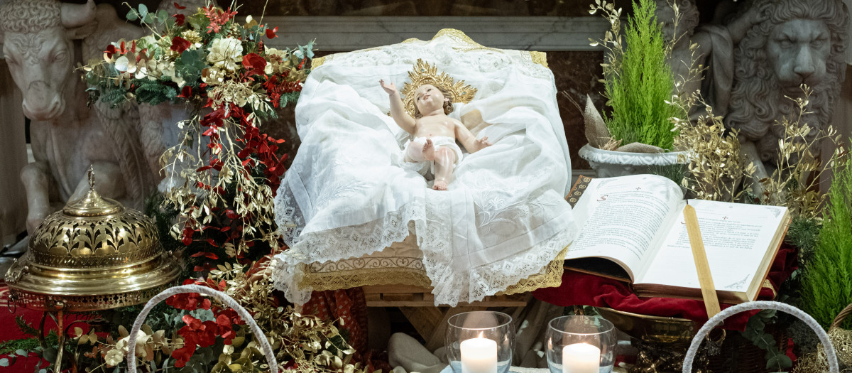 Imagen de la misa de sí a la vida en la Basílica de Valencia