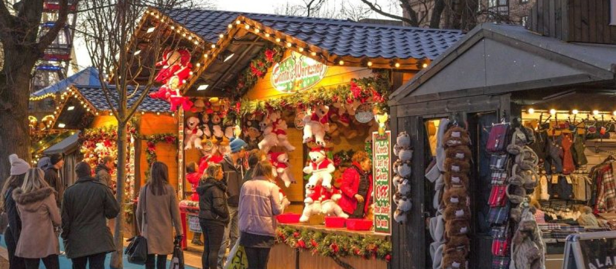 Mercadillo Navideño en La Coruña