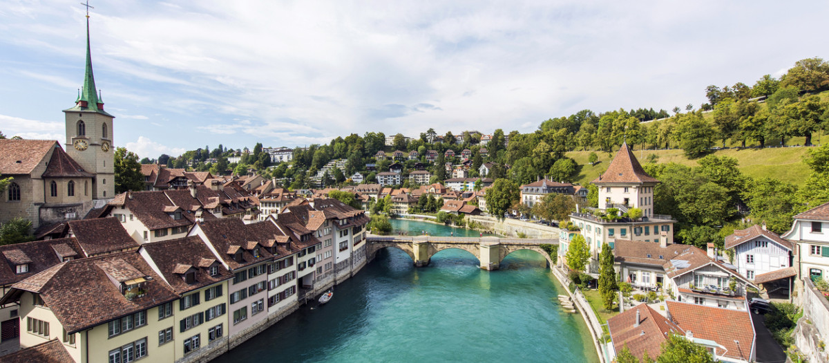 Vista de la ciudad suiza de Berna
