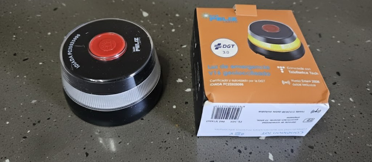 Algunas de estas balizas han dejado de ser válidas pese a tener el sello DGT