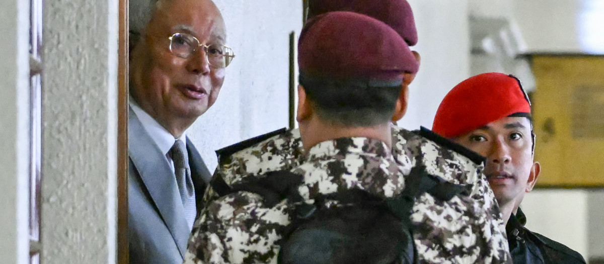 El exprimer ministro malasio Najib Razak