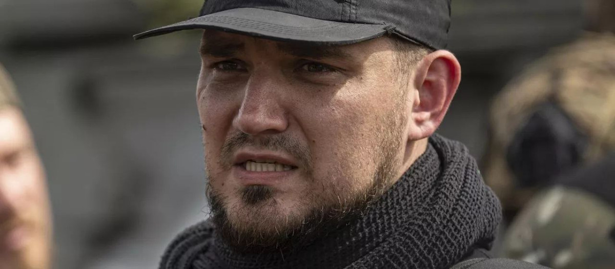 Denis Kapustin, líder del Cuerpo de Voluntarios Rusos del Ejército de Ucrania