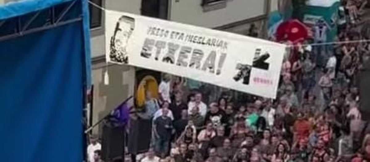 Covite documenta la celebración de actos de apoyo a etarras en las fiestas