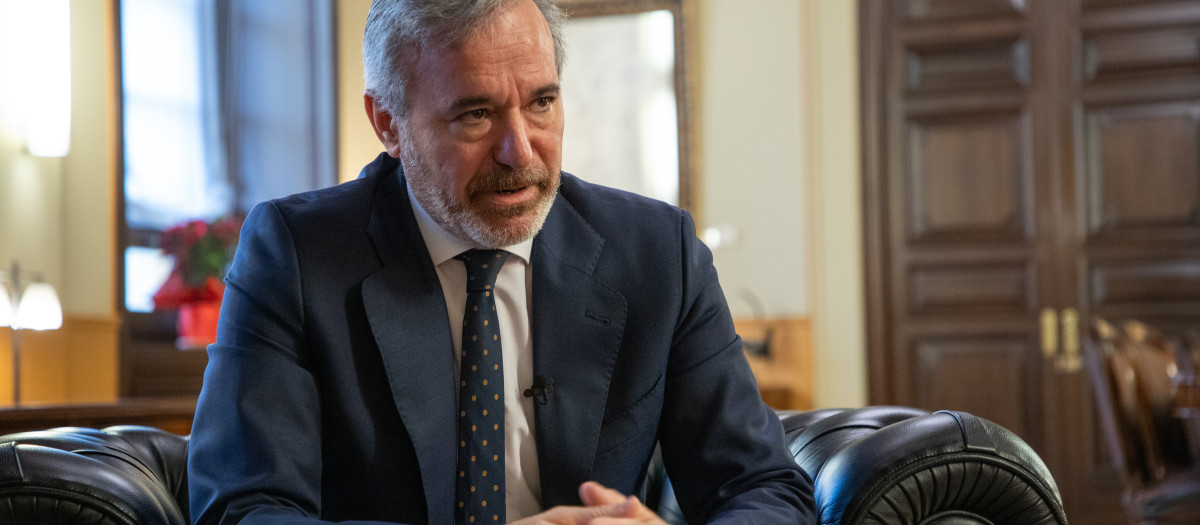 El presidente de Aragón, Jorge Azcón