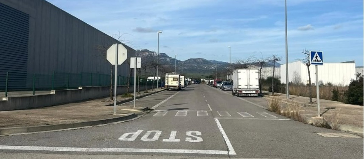 Polígono de les Mataltes, en La Sènia (Tarragona)