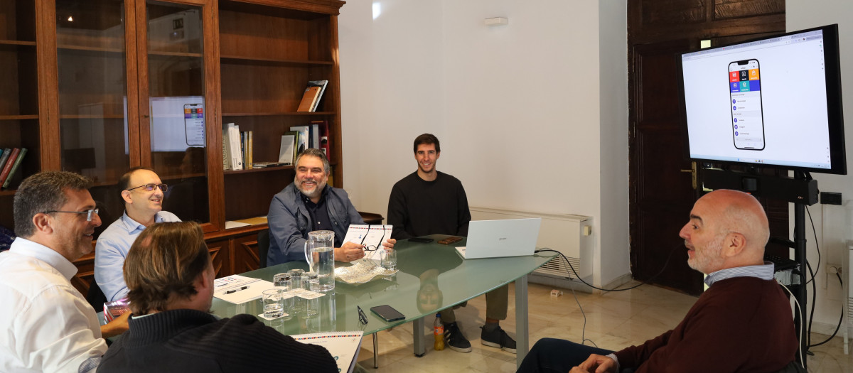 Imagen de la reunión