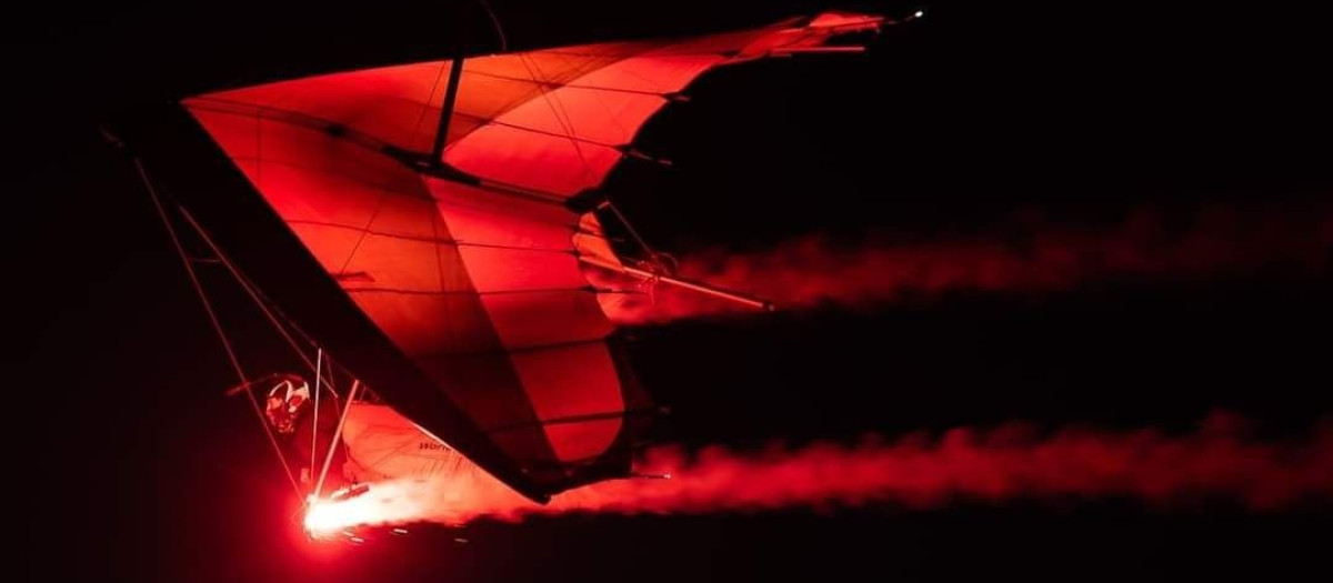 Cabalgata de Reyes Magos aérea de Alarilla (Guadalajara)