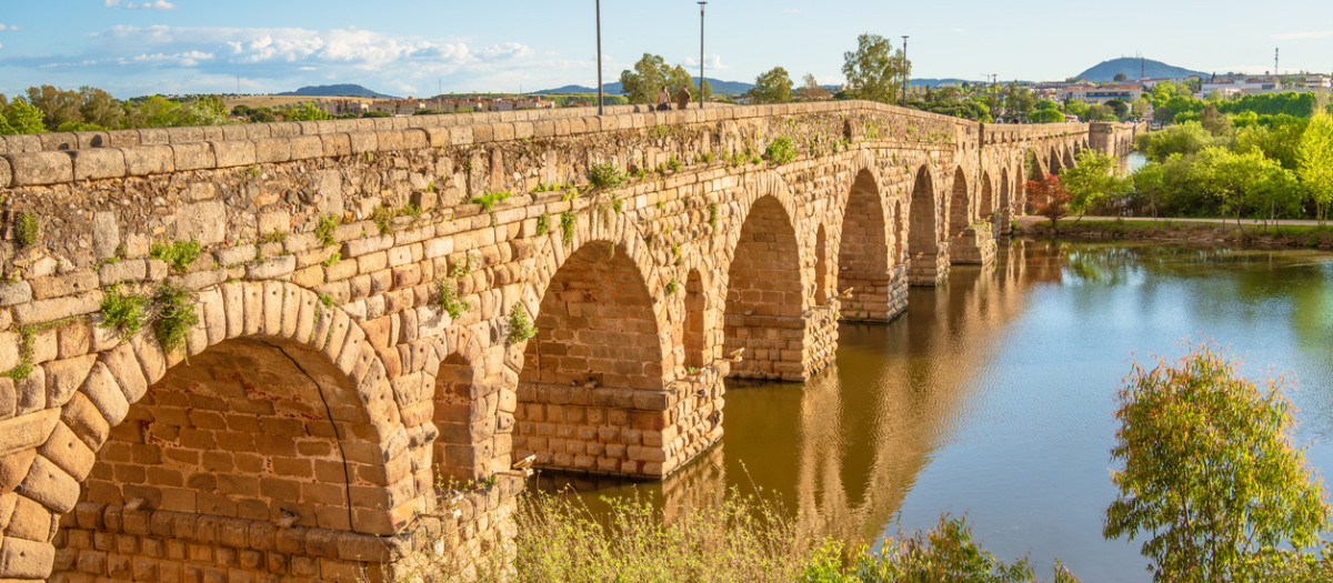 Puente romano de Mérida (Badajoz)