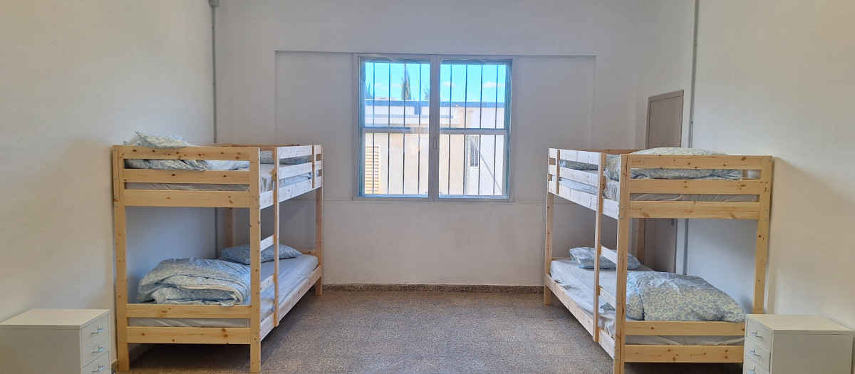 Una de las habitaciones