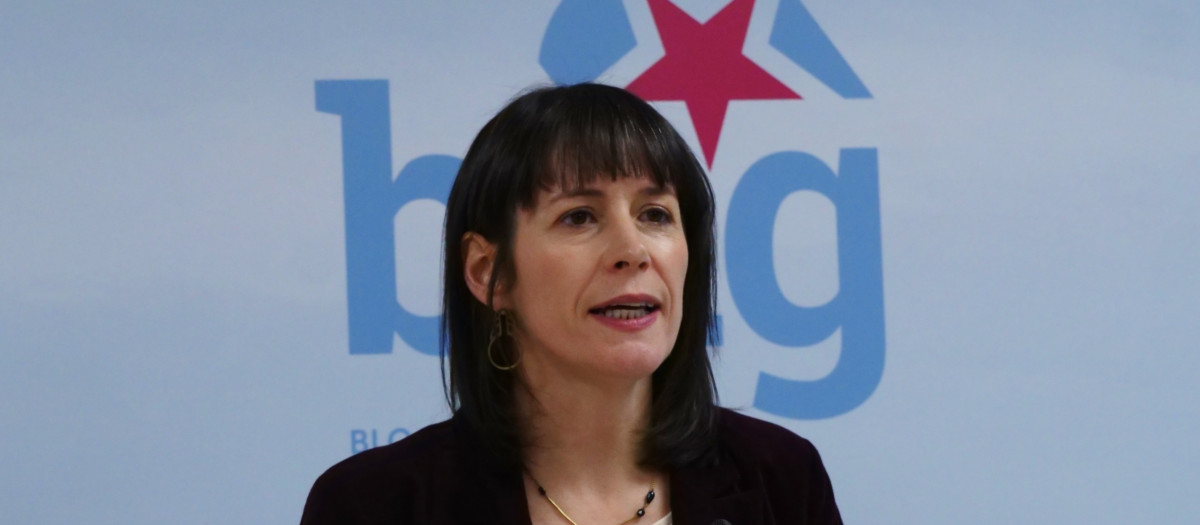 (Foto de ARCHIVO)
Ana Pontón comparece en rueda de prensa.

REMITIDA / HANDOUT por BNG
Fotografía remitida a medios de comunicación exclusivamente para ilustrar la noticia a la que hace referencia la imagen, y citando la procedencia de la imagen en la firma
30/12/2025